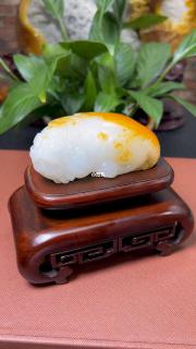 和田玉貔貅摆件