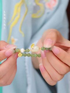 本命年戴朱砂 和田玉兔子手链的小妙招✨兔年稳稳的