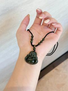 这条和田玉项链有点东西✨